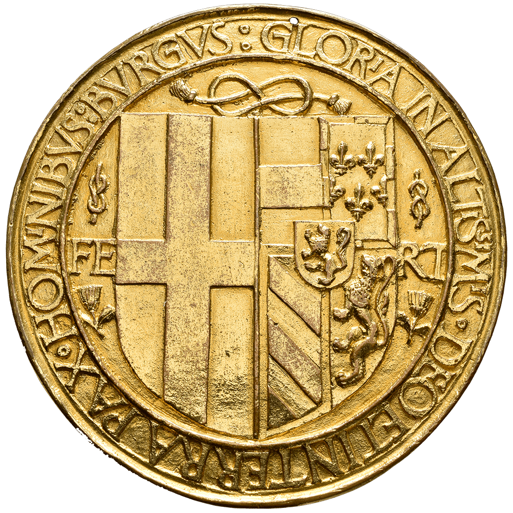 France, Médaille de bronze ca. 1502, Revers