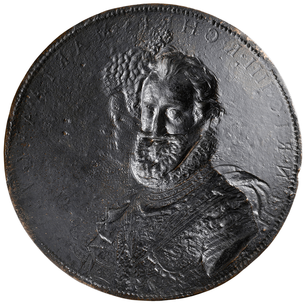 France, Médaille de bronze uniface 1605, Revers