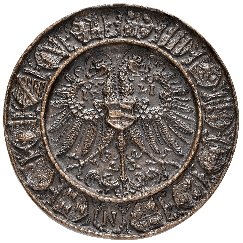 Deutschland, Bronze-Gussmedaille 1521, Nürnberg, Revers