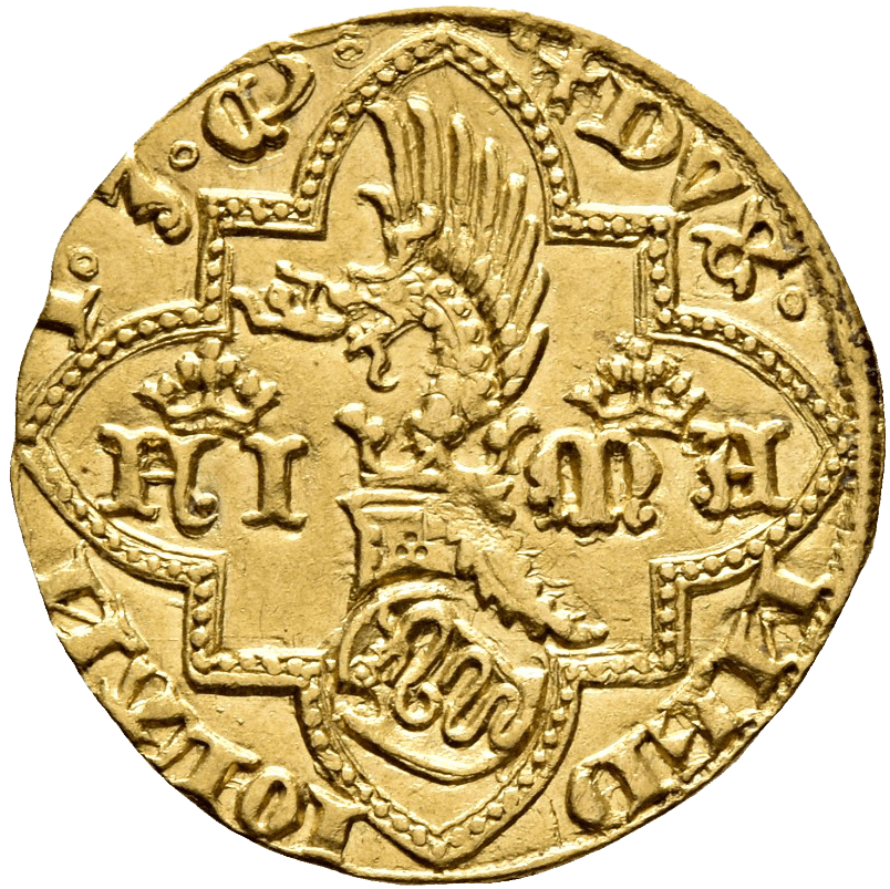 Italy, Fiorino doro nd, Milano, Gold, Filippo Maria Visconti, 1412-1447, Revers